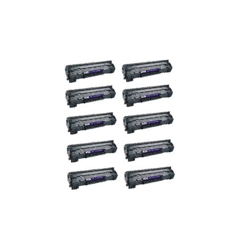 CC Premium Compatible 10 Pack HP 85A CE285A Black Toner Cartridge