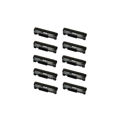 CC Premium Compatible 10 Pack HP 83X CF283X Black Toner Cartridge