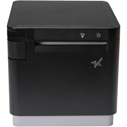 Star Micronics mC-Print3 3-inch Ethernet / USB Thermal POS Printer with CloudPRNT, Cutter, and External Power Supply - Black