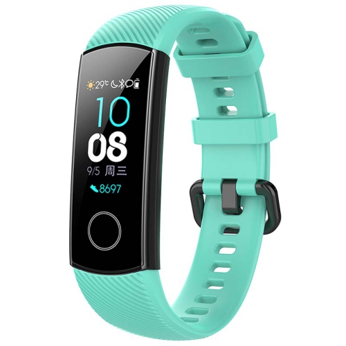 STRAPSCO  Silicone Rubber Watch Band Strap for Huawei Honor Band 4 - In Mint