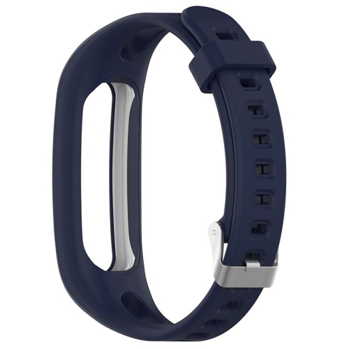 StrapsCo Silicone Rubber Watch Band Strap for Huawei Honor Band 4 Running Edition / 4e / 3e - Dark Blue