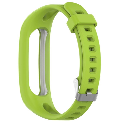StrapsCo Silicone Rubber Watch Band Strap for Huawei Honor Band 4 Running Edition / 4e / 3e - Lime Green