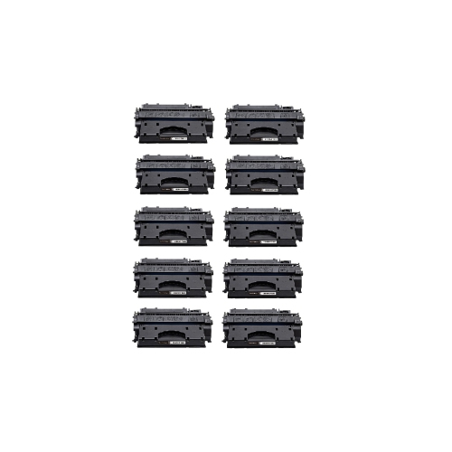 CC Premium Compatible 10 Pack HP 05X CE505X Black Toner Cartridge