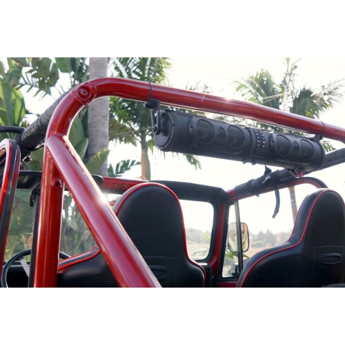 ECOXGEAR SoundExtreme 26-inch Amplified Powersports Bluetooth 8 Speaker Soundbar Waterproof Sandproof with LED Lighting 500 Watts of Peak Power