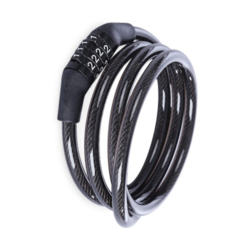 Cable Locker Pre-set Combination Locking Bike Wheels Lightweight - axGear