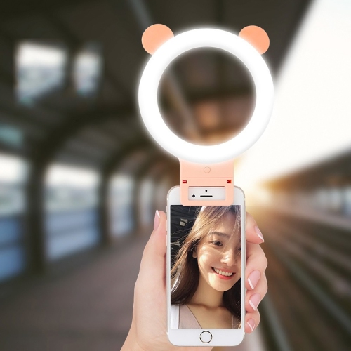 Selfie Ring Light Cell Phone Clip-on Fill Light LED Makeup Lamp Circle LED - axGear