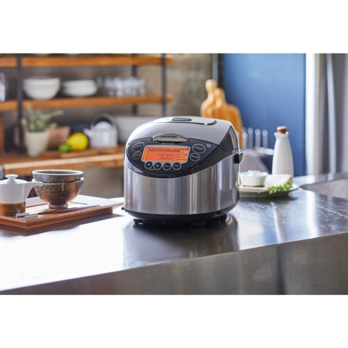 Tiger JKT-D Stainless Steel Multi-Functional IH Rice Cooker, 5.5 Cups
