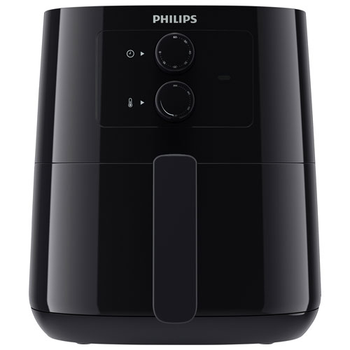 Philips Essential Compact Analog Air Fryer - 4.1L - Black