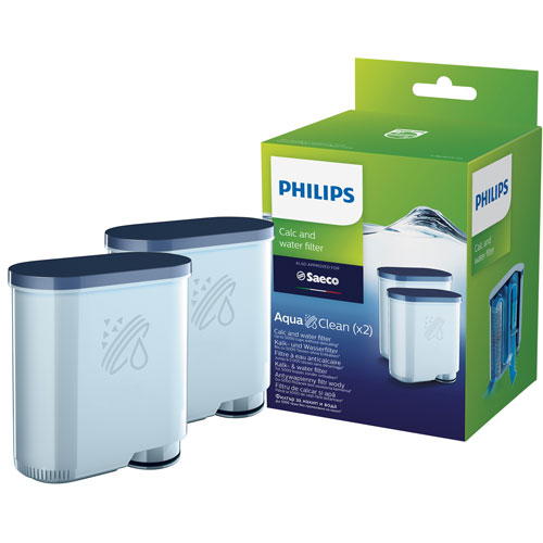 Filtre à calcaire et eau AquaClean de Philips - Paquet de 2