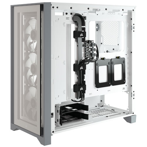 Corsair 5000D Airflow Mid-Tower ATX Computer Case - White