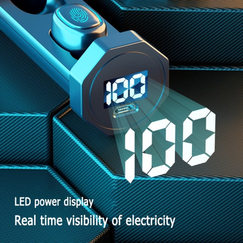 Portable Bluetooth Earphone 5.0 Wireless Headphones 9D HiFi Sport Earphone,Professional Headset Earbuds