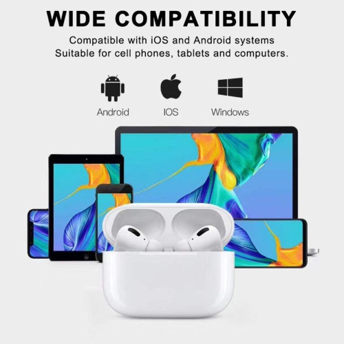 Wireless Headphones Bluetooth 5.0 Headset Wireless Earbuds Touch Control HiFi Stereo and Dual Microphone TWS HD Music for IOS and Android