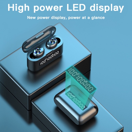 TWS Bluetooth 5.0 Wireless Earbuds Waterproof IPX7 Earphones Hifi Stereo In-Ear Sport 9D Stereo Headphones