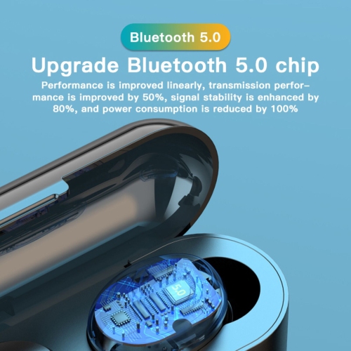 TWS Bluetooth 5.0 Wireless Earbuds Waterproof IPX7 Earphones Hifi Stereo In-Ear Sport 9D Stereo Headphones