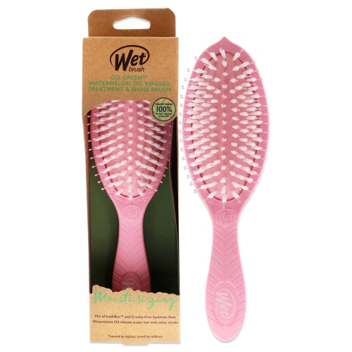 Go Green Oil Infused Shine Brush - Watermelon Seed Oil by Wet Brush for Unisex - 1 Pc Hair Brush