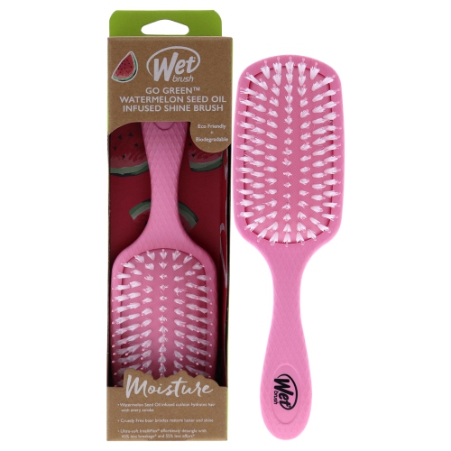 Go Green Infused Shine Brush - Watermelon Seed Oil by Wet Brush for Unisex - 1 Pc Hair Brush