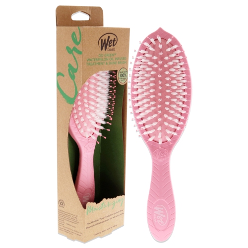 Go Green Oil Infused Shine Brush - Watermelon Seed Oil by Wet Brush for Unisex - 1 Pc Hair Brush