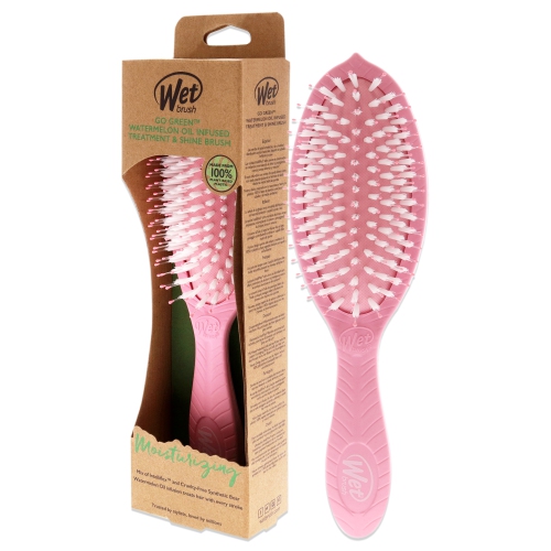 Go Green Oil Infused Shine Brush - Watermelon Seed Oil by Wet Brush for Unisex - 1 Pc Hair Brush