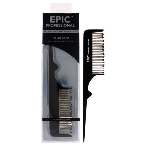 Epic Teasing Comb - Black by Wet Brush for Unisex - 1 Pc Comb