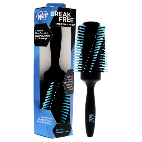 Smooth and Shine Round Brush - Fine-Medium by Wet Brush for Unisex - 1 Pc Hair Brush