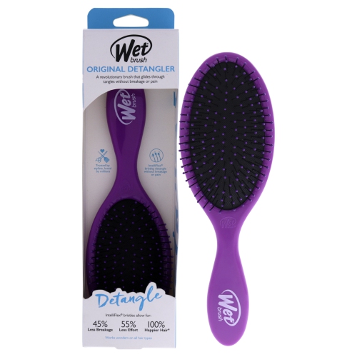 WET BRUSH  Original Detangler Brush - By for Unisex - 1 PC Hair Brush In Purple Love this brush! Wet Brush