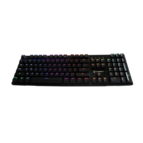 Digifast LK32 Mechanical RGB Gaming Keyboard, Optical Linear Switches 100 Million Durability, Customizable Color, Textured Surface, Water-Resistant