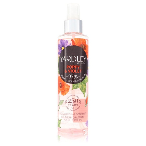 YARDLEY LONDON  Yardley Poppy & Violet By Body Mist 6.8 OZ