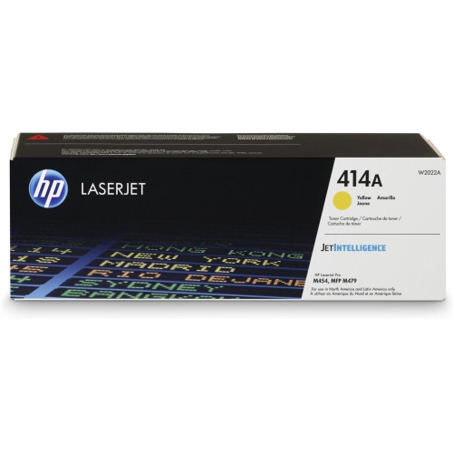 HP  414A Original Laserjet Toner Cartridge, W2022A In Yellow