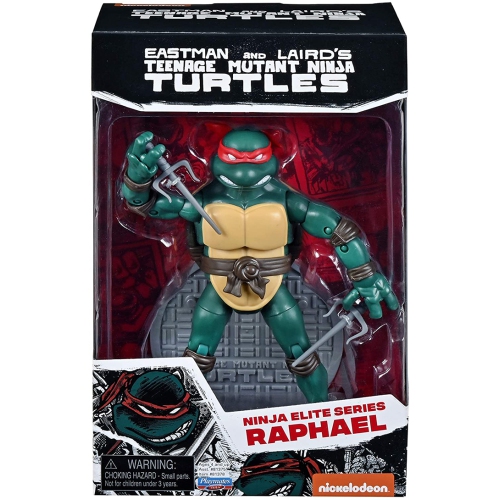 TMNT  Teenage Mutant Ninja Turtles Original Comic Book 6 Inch Action Figure Ninja Elite Series 1 - Raphael