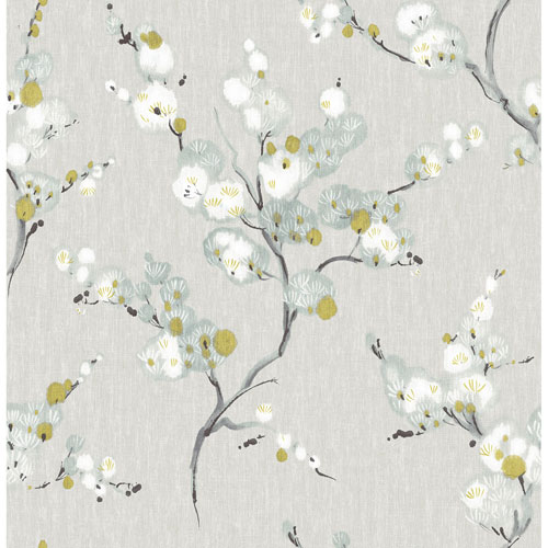 NuWallpaper Mirei Peel & Stick Wallpaper - Grey