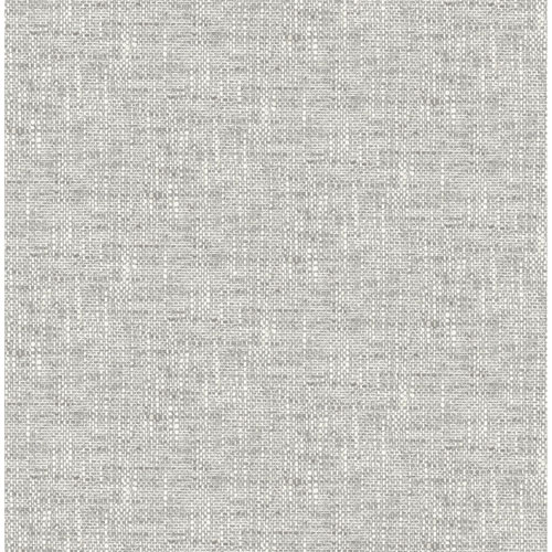NuWallpaper Poplin Texture Peel & Stick Wallpaper - Grey