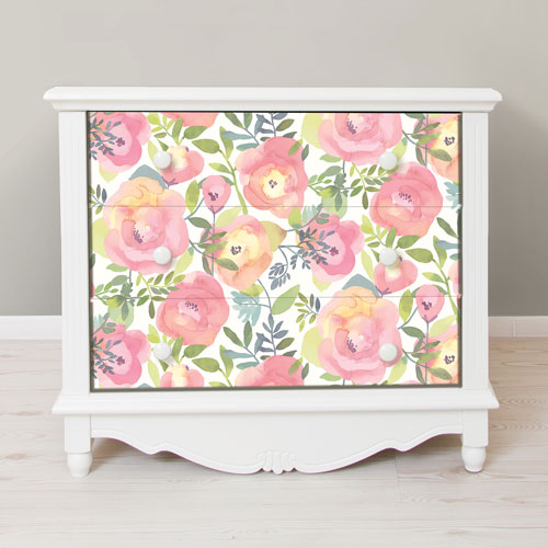 NuWallpaper Peachy Keen Pink Peel & Stick Wallpaper - Pink