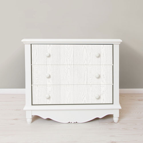 InHome Timber Peel & Stick Wallpaper - White