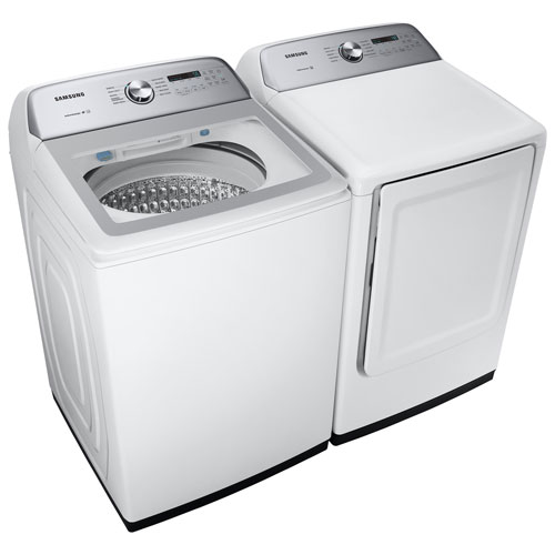 Samsung 7.4 Cu. Ft. Electric Dryer (DVE50T5205W) - White