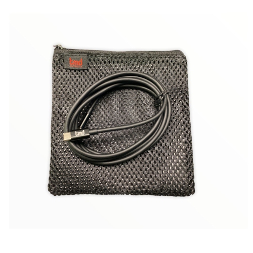 Câble de chargement USB-C à USB-C de 100 W de 2 m de tmd - Noir