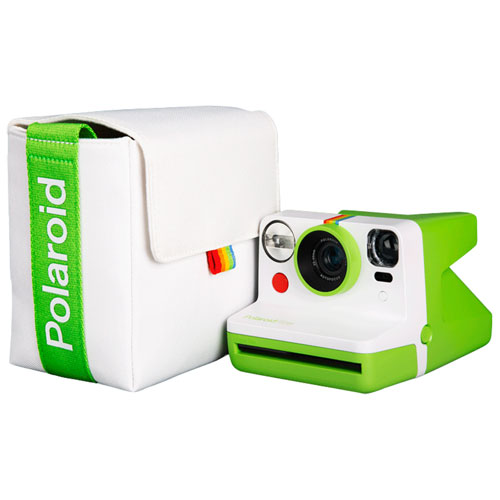Polaroid Now Instant Camera Bag - White/Green