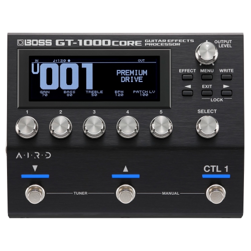 BOSS GT-1000CORE processeur d’effets de guitare compact