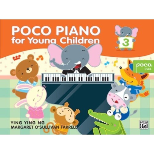 Piano pour jeunes enfants de Poco, livre 3