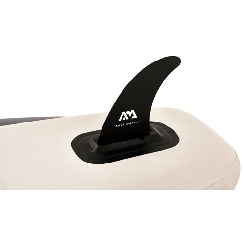 Planche à pagaie gonflable 10 pi 10 po Drift d'Aqua Marina à supports de cannes à pêche - Gris/Blanc