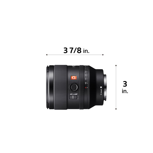 Sony E-Mount Full-Frame FE 35mm f/1.4 Premium G Master Large-Aperture Wide Angle Prime Lens