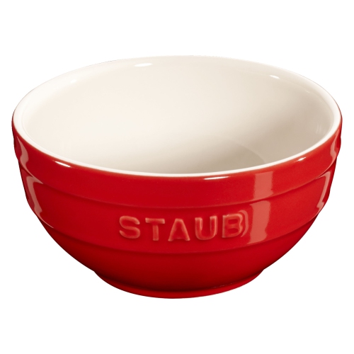 STAUB  Ceramique 17 Cm Ceramic Round Bowl, Cherry