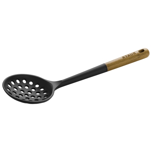 STAUB 31 cm Silicone Skimming Ladle, Black