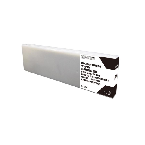 Image 1 de 1.. Compatible avec la cartouche d’encre noire SJIC26P TM-C7500 d’Epson