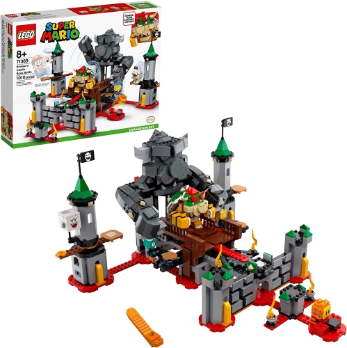 LEGO Super Mario: Bowser's Castle Boss Battle Expansion - 1010 Piece Building Kit [LEGO, #71369, Ages 8+]