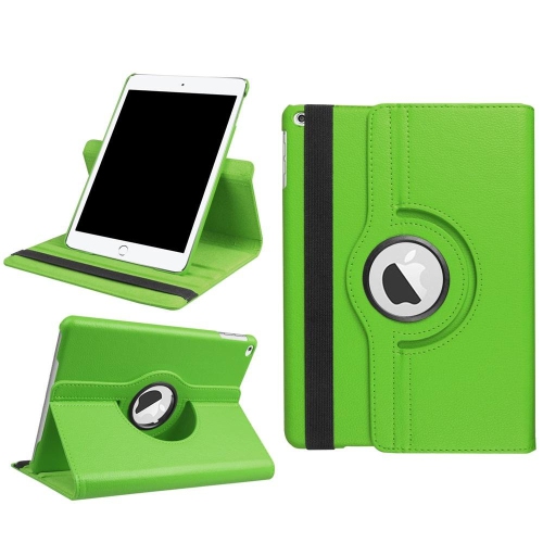 CC  Topsave 360 Rotating Pu Leather Tablet Case for Ipad Mini 5(2019) In Green