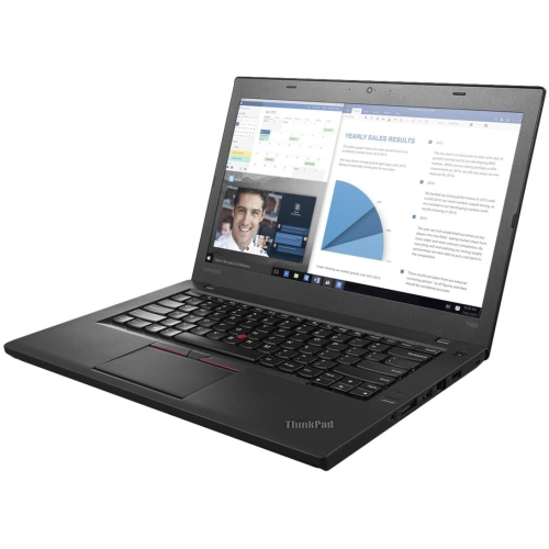 Refurbished - Lenovo ThinkPad T460 14" Laptop, Intel Core i5-6300U, 8GB RAM, 256 SSD, Win 10 Pro