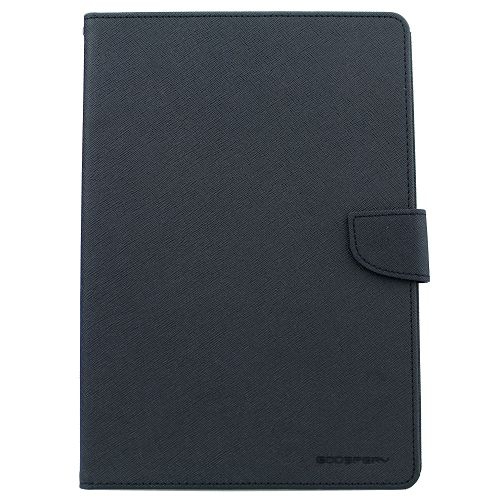 GOOSPERY  Topsave Fancy Card Holder Fabric+Tpu Folio Flip Tablet Cover for Ipad Pro 9.7"(2016) In Black