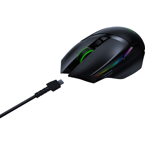 Razer Basilisk Ultimate 20000 DPI Wireless Optical Gaming Mouse - Black