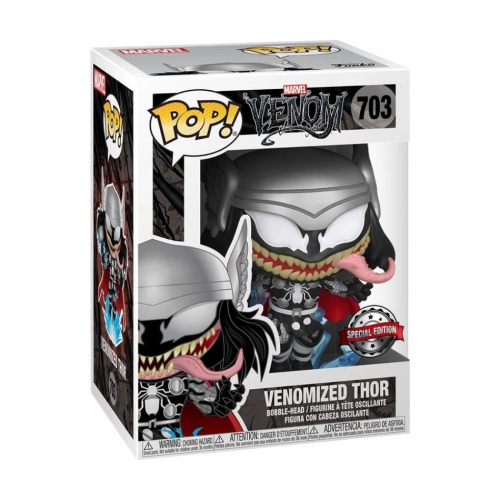 Pop Marvel Venom 3.75 Inch Action Figure Exclusive - Venomized Thor #703
