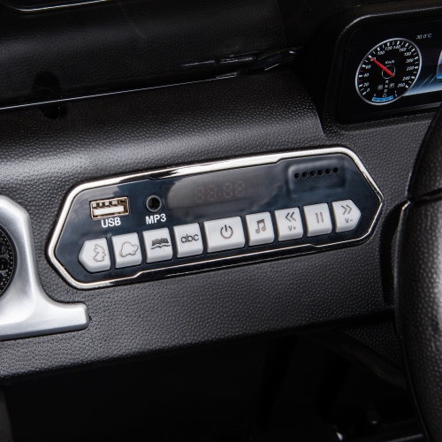 Aosom 12V Electric Car for Kids, Mercedes Benz G500 Licensed Battery Powered Kids Ride on Car with Remote Control, Music, Lights, MP3, Suspension